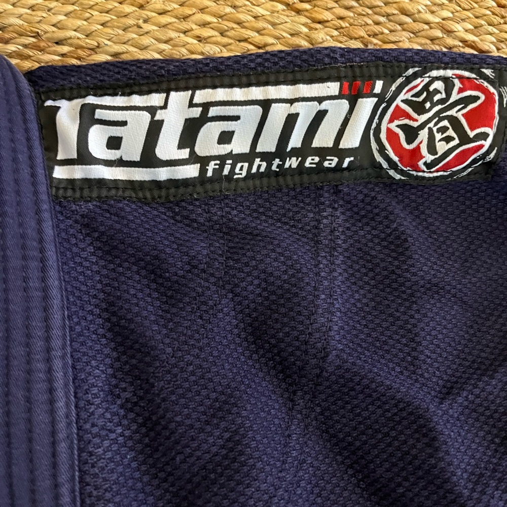 Tatami Kids Blue Jiu-Jitsu Gi Set size M1 - Picture 4 of 4
